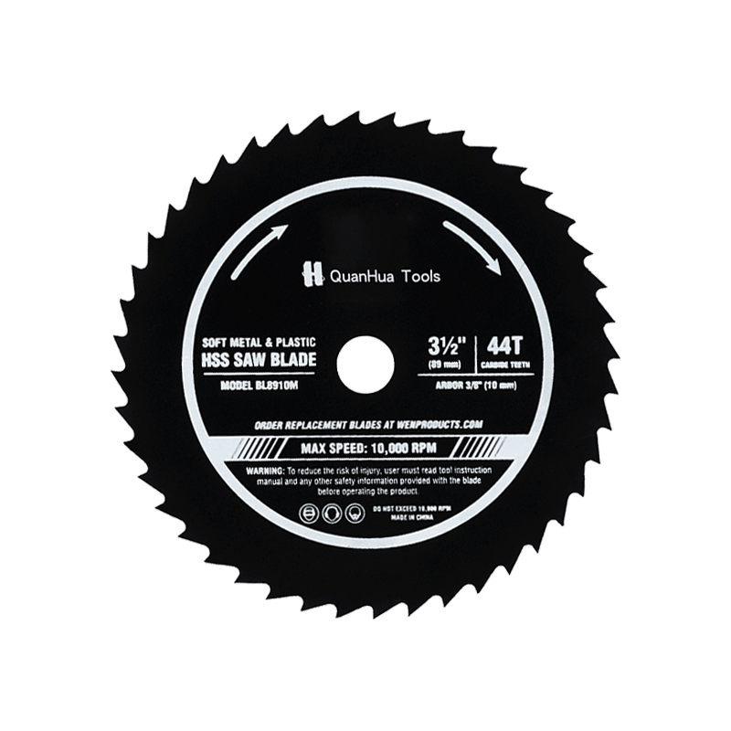 44T HSS høyhastighets stål plastsirkelsagblad QH-MH8902