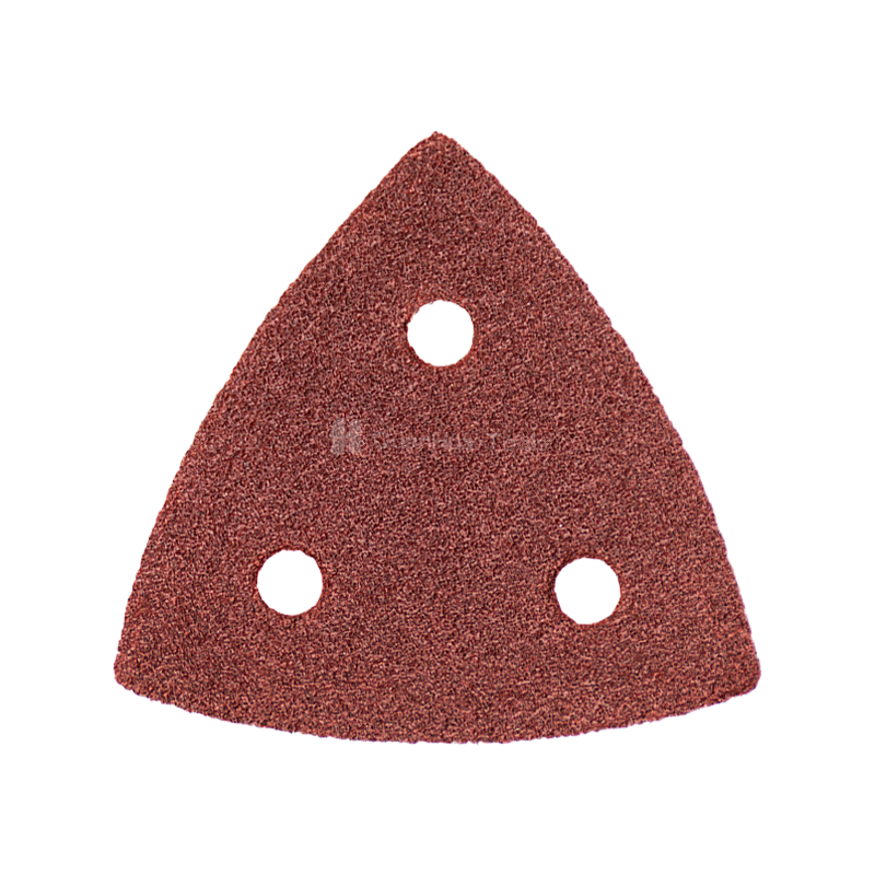 80*80mm Slitasjebestandig trepolerende trekantet sandpapir
